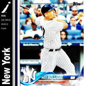 New York Yankees (Matt Holliday) - BSBL [19_MH1]